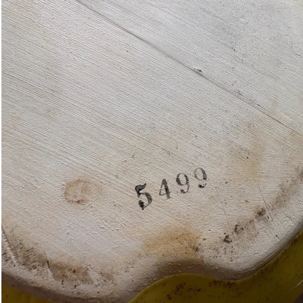 Vintage Mid Century Ceramic Kitchen Canister Jar with‎ Lid Stampled & Numbered